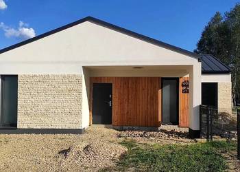 Kamień Elewacyjny Dekoracyjny Na Ścianę Marmur Sand Cream 20-40x10x2-3cm Na