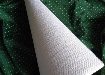 Stożek Styropianowy Baza Choinka 40 cm Ozdoba Sznurek Bawełna Handmade