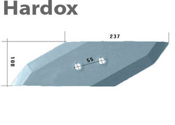 Dłuto 100ha! HARDOX 3365540/P S2WR części do pługa LEMKEN