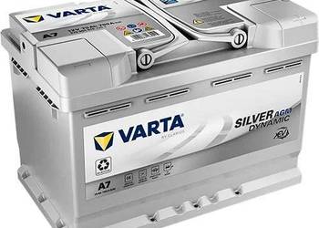 Akumulator 70Ah 760A Varta Silver Dynamic AGM A7 Akumulator 70Ah 760A Varta Silver Dynamic AGM A7