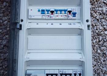 Rozdzielnia z wyposażeniem 4x12 IP65