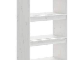 Regał na książki/przegroda biały 60x35x103 cm sosnowy WM-810865