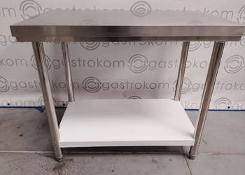 Stół centralny skręcany z półką 100x60x85