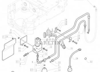 New Holland T6010 T6090 T6070 Rurka hydrauliczna 47057723