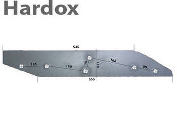 Płoza długa HARDOX 278073/L części do pługa KUHN