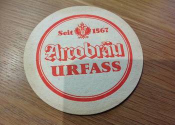 Stara Podstawka pod Piwo ARCOBRAU DUNfLE WEISSE dwustronna