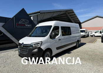 Renault Master max L3H2 7 osobowy brygadówka lift doka 69tys.km!!! pełna o…