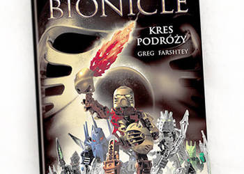 książka Bionicle. Kres podróży seria lego, Bionicle Lego książka Greg Farsh