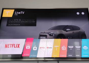 Telewizor LG 49LF631V z pilotem