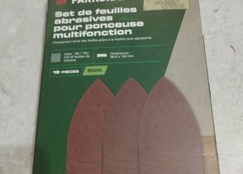 Parkside papier ścierny 96,6x140mm, nowy