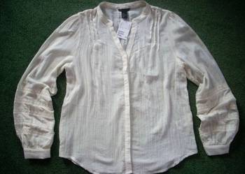 H&M koszula  stójka HAFTY NOWA 42 44 XL XXL