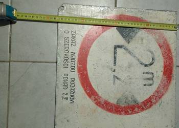 Znak szkoleniowy ręcznie malowany pisany .lata 60 te