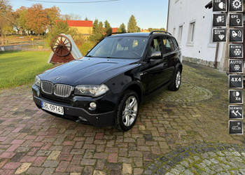 BMW X3 3.0d M57 218KM z Niemiec xDrive Navi PDC Panorama Bezwypadkowy E83 …