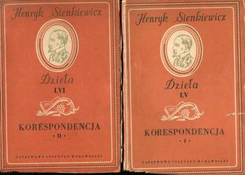 Korespondencja t.1-2 Sienkiewicz