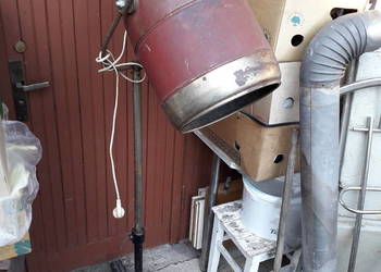 Lampa loft z suszarki do włosów