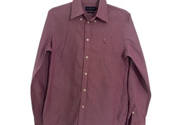 Różowa koszula Ralph Lauren Custom Fit - Idealna na lato!