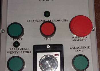 Sterownik lub wrzutomat na monety do solarium dla koni