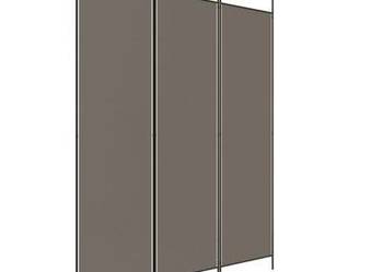 vidaXL Parawan 3-panelowy, antracytowy, 150x220 cm, tkanina(SKU350196)