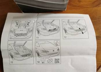 VW ARTEON Oryginalne naklejki progowe i na zderzak tył
