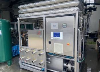 pasteryzator Ruland 7500 L/h 2018 r do soków odnowiony przez Ruland