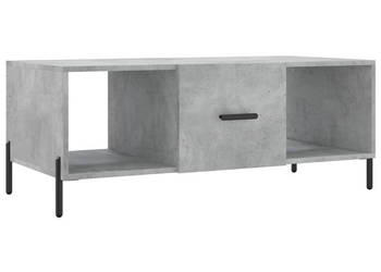Stolik kawowy szarość betonu 102x50x40 cm WM-829312