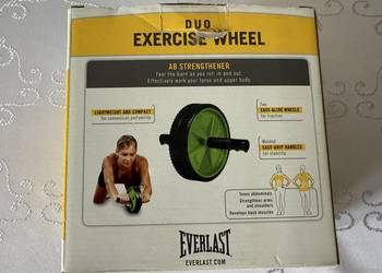 Koło Treningowe do Ćwiczeń Duo Exercise Wheel Everlast Zadbaj o Formę