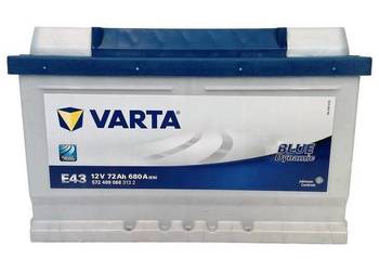 Akumulator 72Ah 680A VARTA Blue Dynamic E43