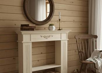 Portal kominkowy atrapa kominka KONSOLA/KLASYK drewno