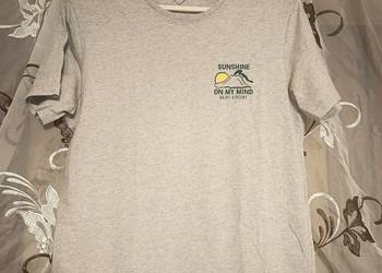 Męska Koszulka T-Shirt z Nadrukiem Młodzieżowa Na Lato TEX M