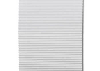 Plisowana roleta biała (100x150cm) WM-240611