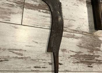 Hakowiec rębak vintage stary angielski 35 cm ręczny kuty