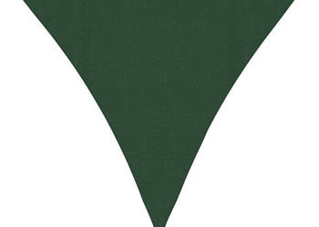 Żagiel przeciwsłoneczny 160 g/m² ciemnozielony 45x45x45 m WM-311480