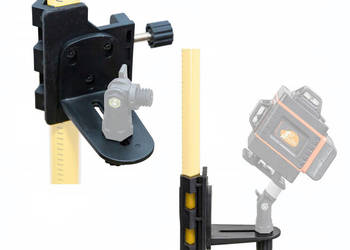 Półka do Tyczki Poziomicy Laserowej | Gwint 5/8"