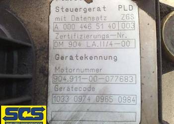 MERCEDES ATEGO KOMPUTER STEROWNIK PLD 170 KM