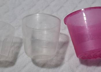 Pojemniki, miarki, otwarte, do 120ml, mix, 3szt. (Kreatywne)