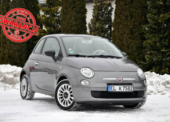 Fiat 500 1.2i(69KM)*Panorama*Klimatyzacja*Welur*Chrom*I Właściciel*Alu16"A…