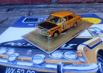 FIAT 125P RAJDOWY Kultowe auta PRL model auta deagostini 1/43 kolekcja