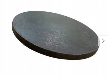 Formatka stalowa blacha krążek okrąg fi 200x25mm
