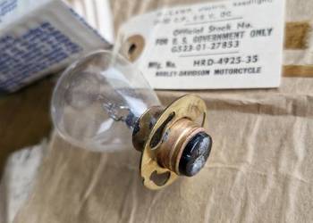 Harley WLA WLC - oryginalna żarówka GE, NOS