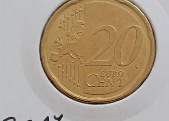 20 Eurocentów Niemcy 2017 r. - men. D