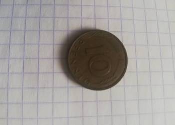 Moneta kolekcjonerskie niemiecka 10 fenig