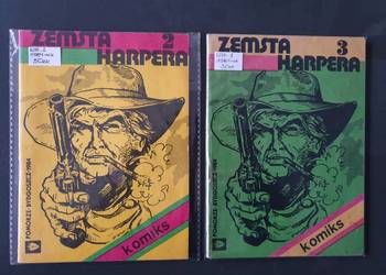 Zemsa Harpera część 2 i 3 - komiks western 1984 rok