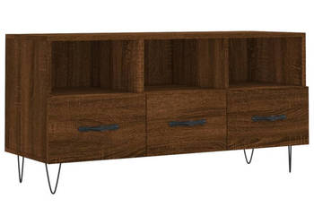 Szafka pod TV brązowy dąb 102x36x50 cm WM-829035