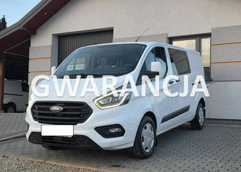 Ford Transit Custom doka * 5-osobowa * long*brygadówka* bogate wyposazenie*