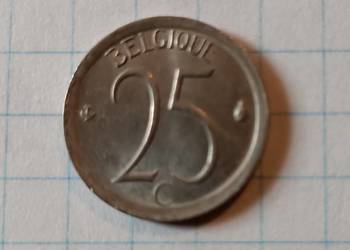 25 CENTYMÓW 1968 ROK - BELGIA ( BELGIQUE )