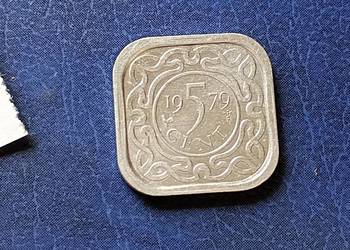 Stare monety 5 cent 1979 Surinam