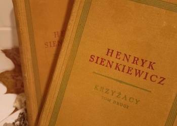 Krzyżacy Sienkiewicz piękna ilustracja książki Warszawa Prag