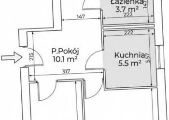 Mieszkanie Poznań Władysława Jagiełły 56m2 3-pokojowe