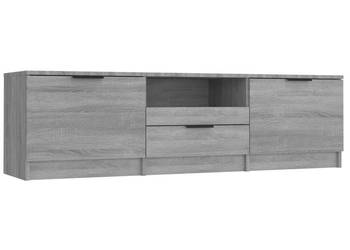 vidaXL Szafka pod telewizor, szary dąb sonoma, 140x35x40 cm(SKU:817112)