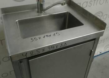 UMYWALKA ZABUDOWANA STOJĄCA DRZWI SKRZYDŁOWE 49X39X89